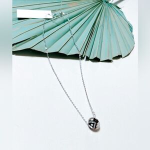 Boho crystal necklace R6